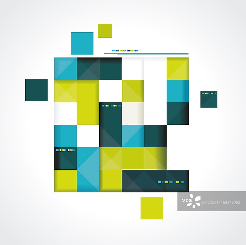 矢量抽象方形背景插画图片素材