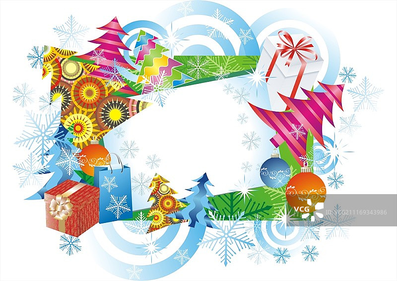 圣诞贺卡矢量素材图片素材