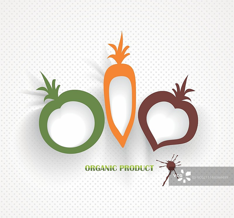 有机和农场新鲜食品徽章和标签图片素材