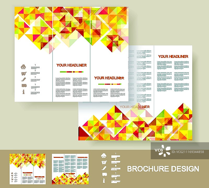 印刷海报设计模板：书籍封面、背景设计、图文排版图片素材