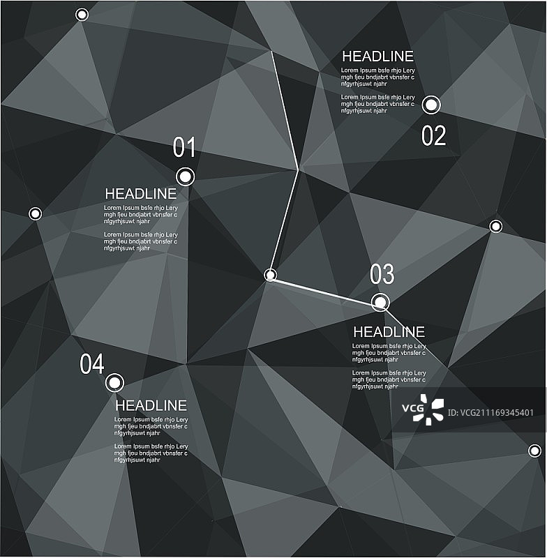 抽象几何3D背景矢量图图片素材