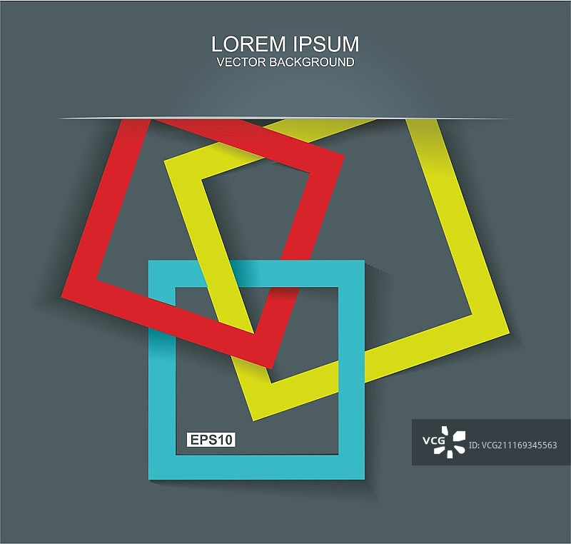 彩色框架抽象背景图片素材