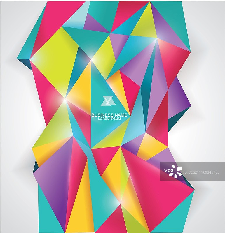 抽象几何多边形背景设计图片素材