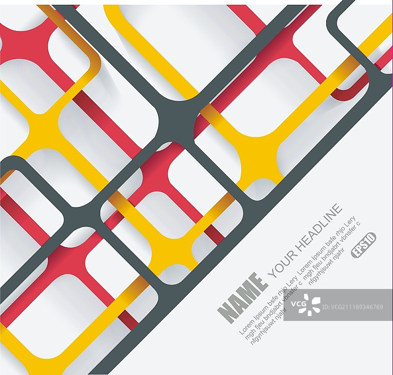 具有蛛网多边形几何结构的抽象几何背景图片素材