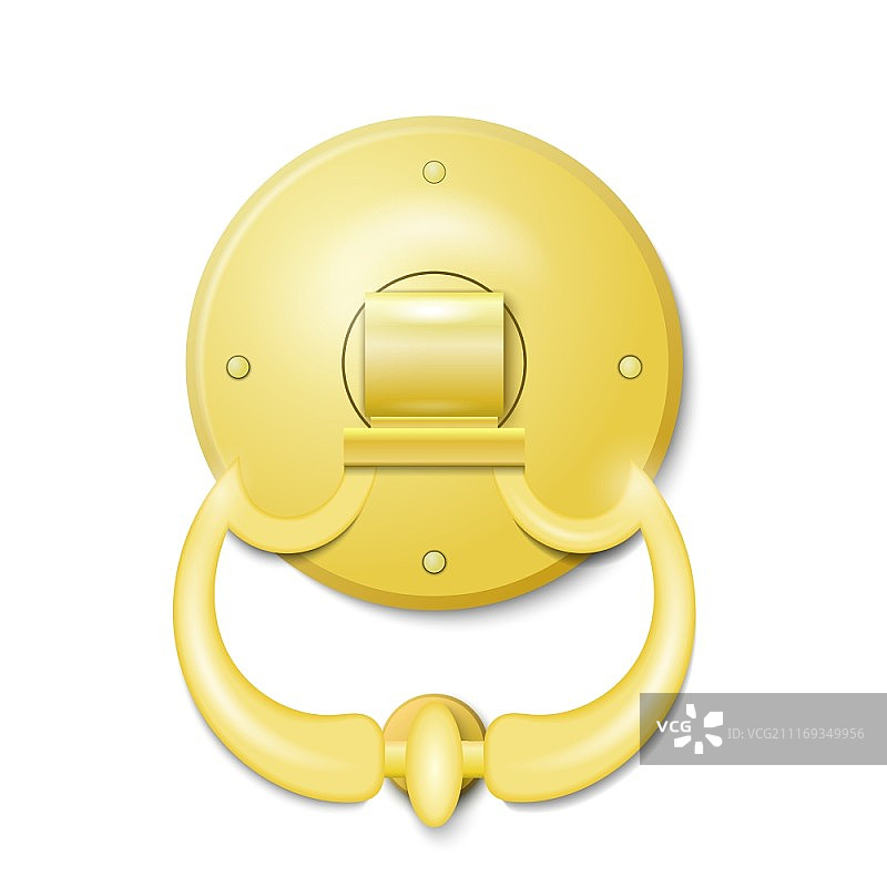 金色门环图片素材
