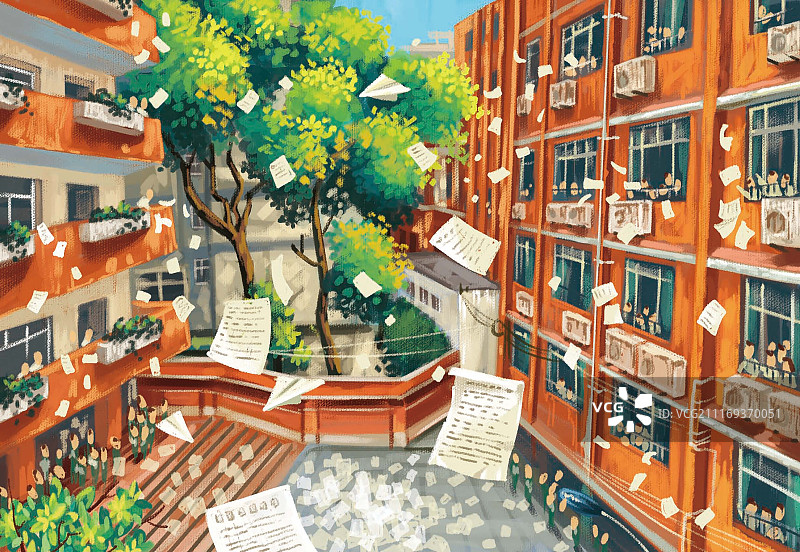 校园生活-毕业图片素材