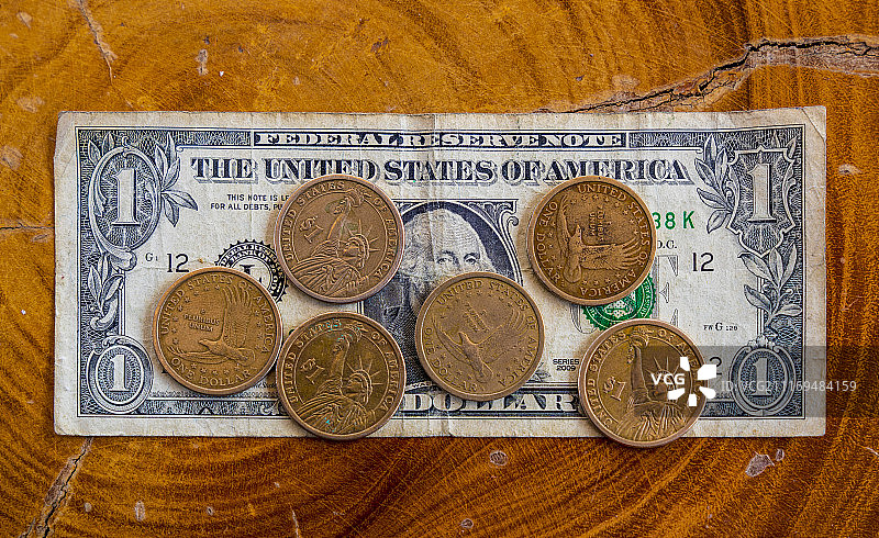 1美元图片素材图片素材