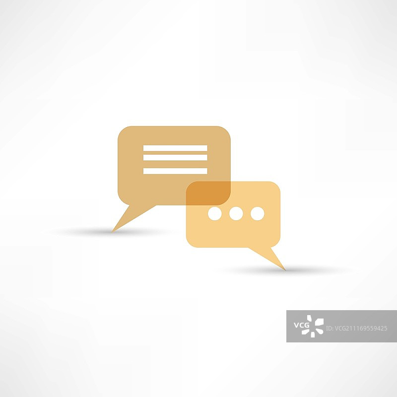 聊天概念图标图片素材