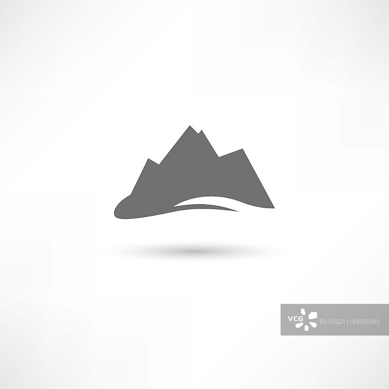 山峰标志图片素材