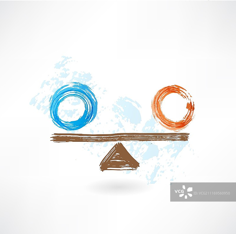 冷暖平衡图片素材