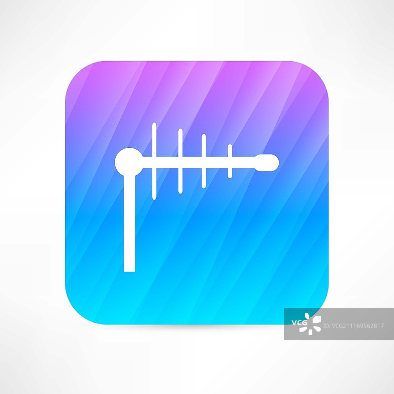 电视天线图标图片素材