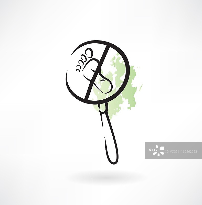 放大镜图标轨迹图片素材