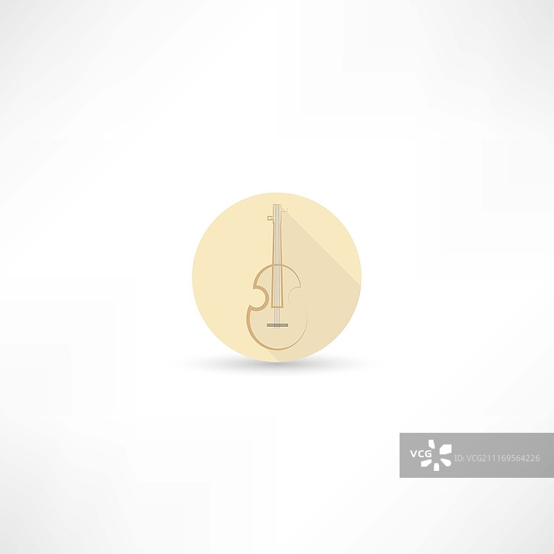 小提琴图标图片素材