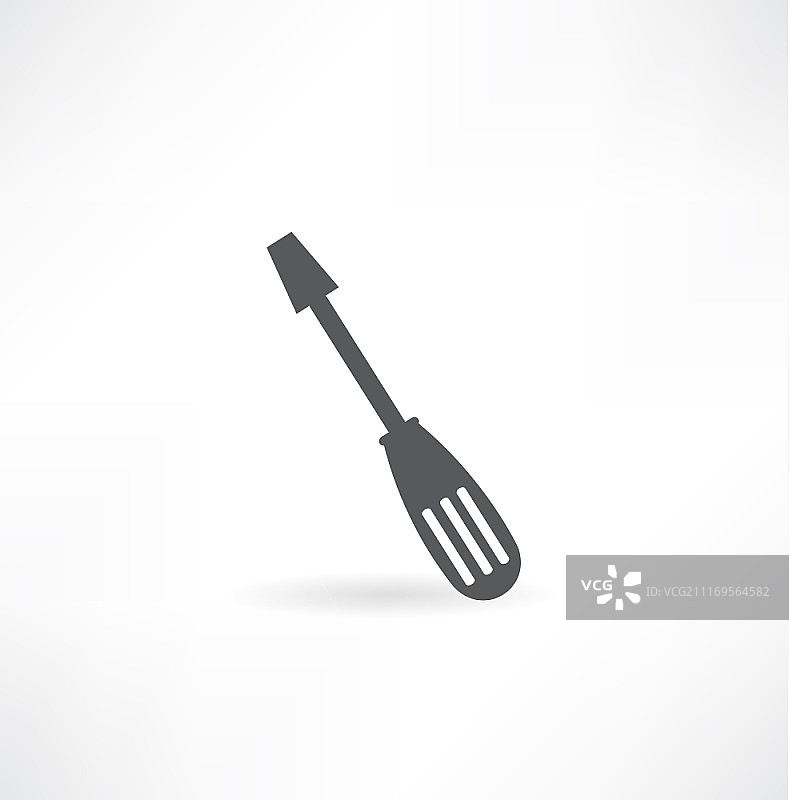 交叉的螺丝刀（维修服务概念）图片素材