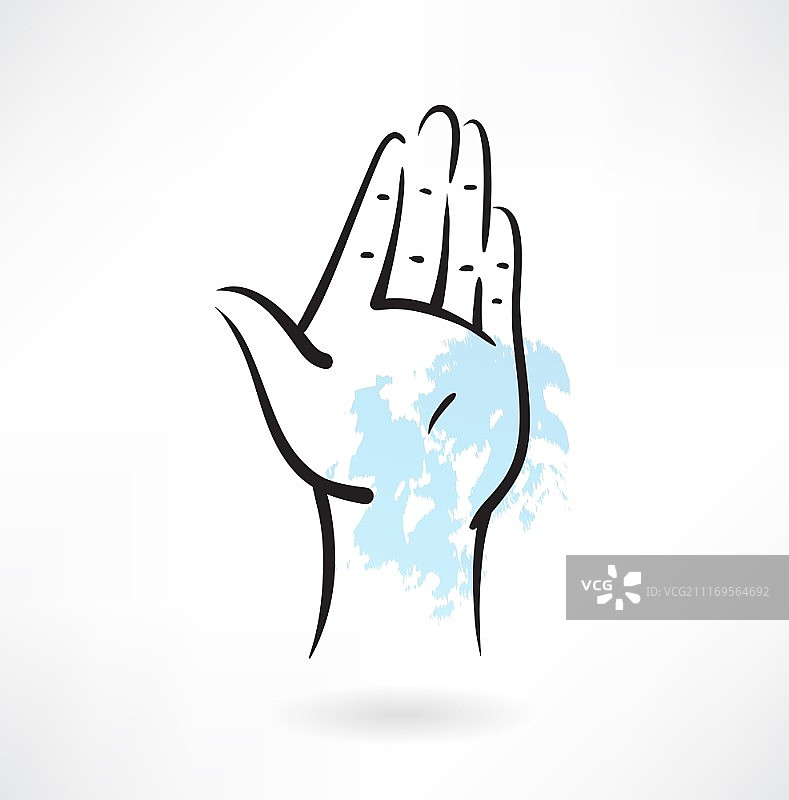 手掌纹理图标图片素材