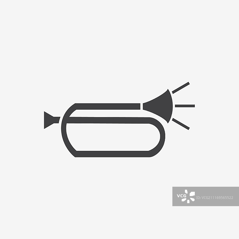 萨克斯小号图标图片素材