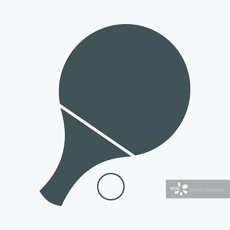 乒乓球拍图片素材