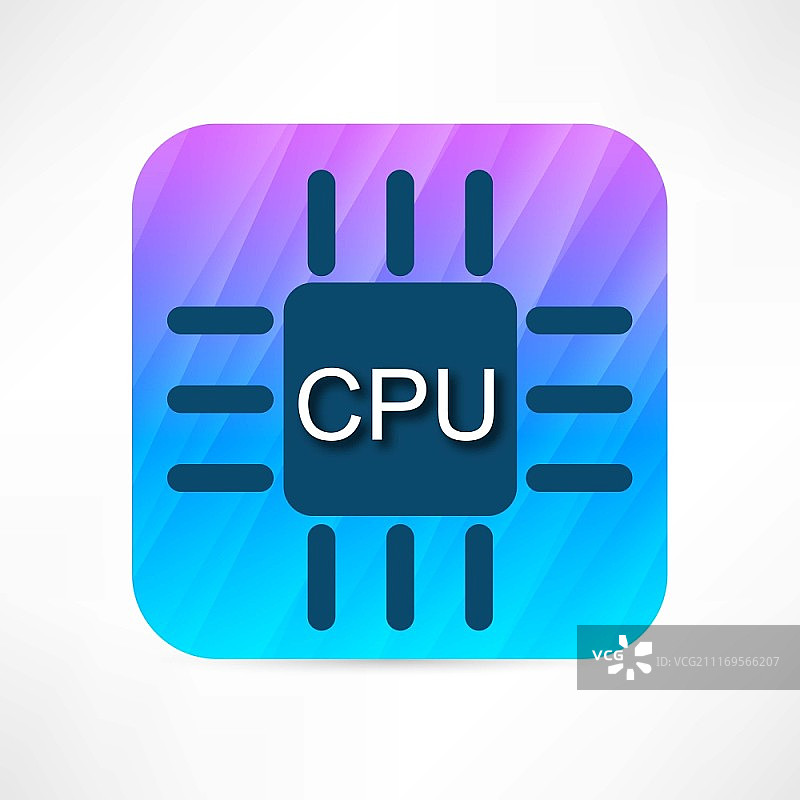 CPU图标图片素材