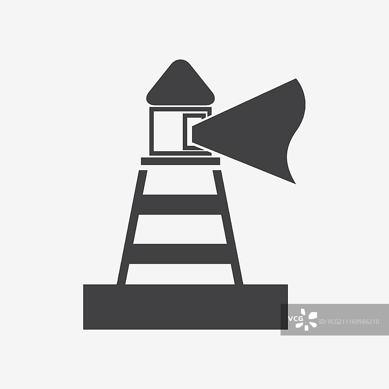 灯塔图标图片素材