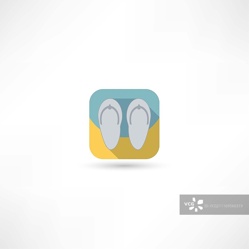 拖鞋图标图片素材