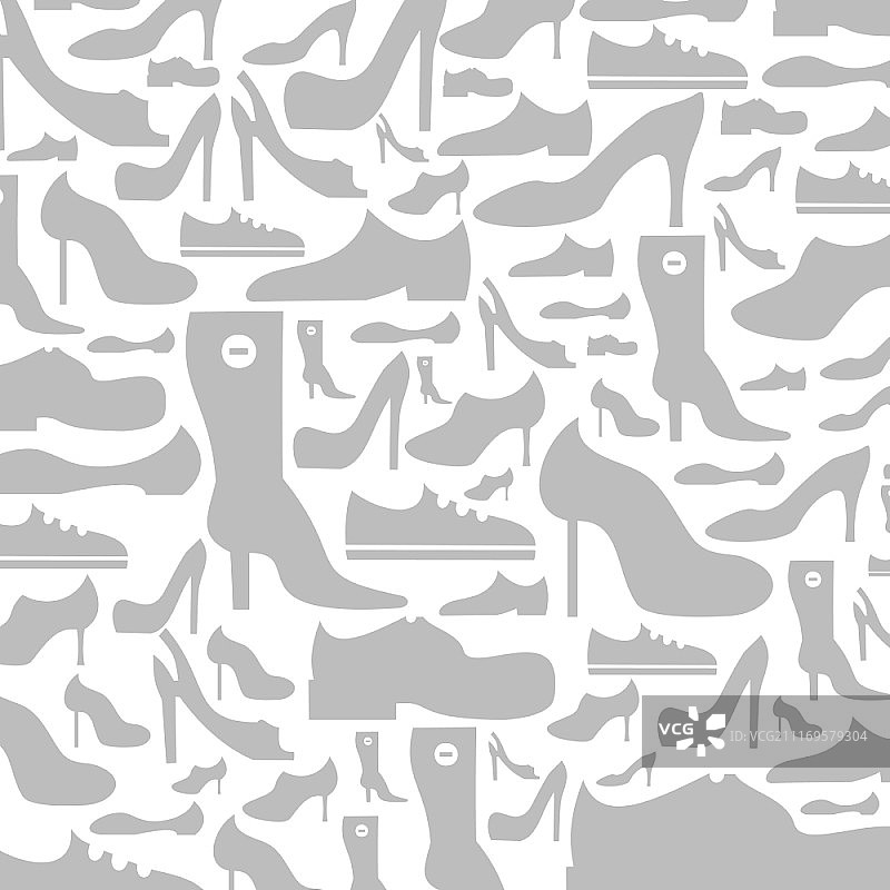 鞋类背景矢量素材图片素材