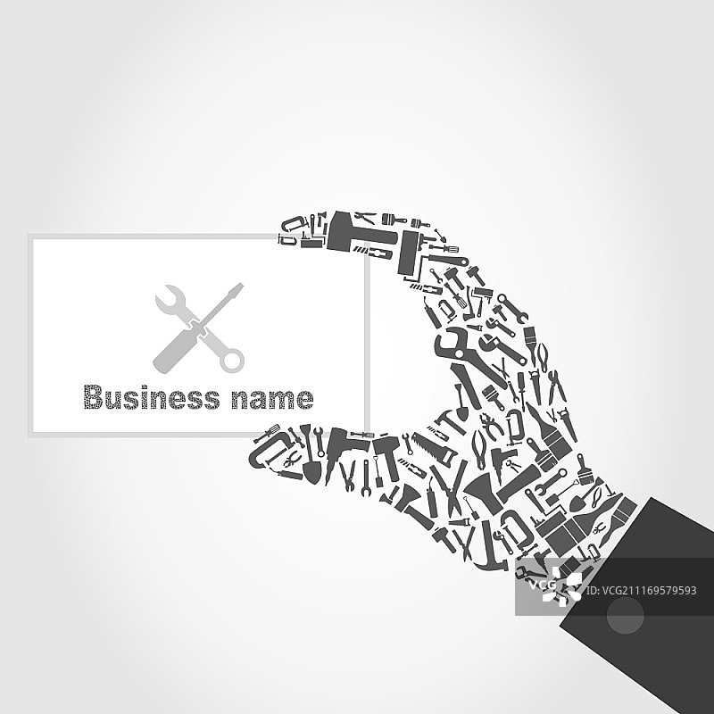 手工制作的工具矢量插画图片素材