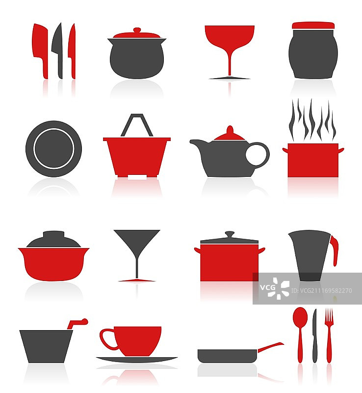 厨房主题图标图片素材