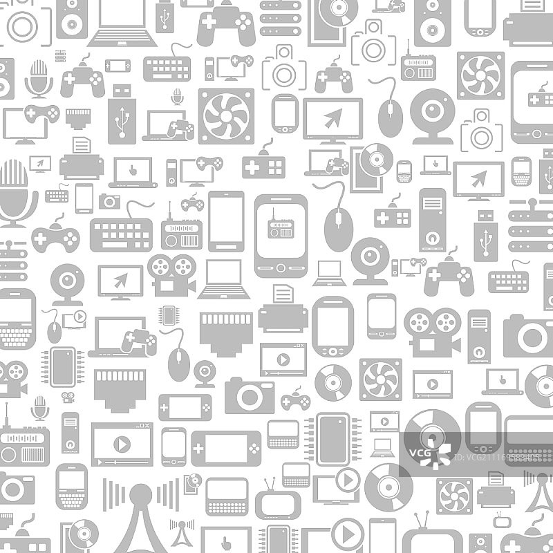 电脑零件背景矢量图图片素材