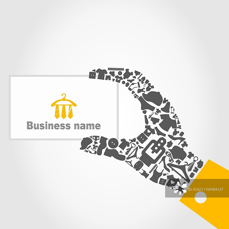 手工制作的衣服矢量图图片素材