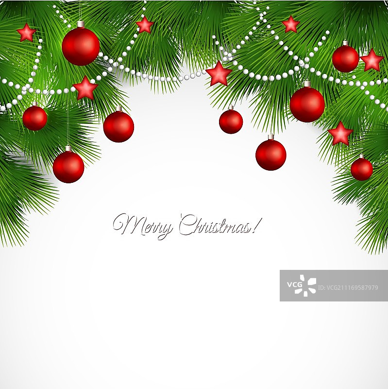 圣诞节矢量贺卡（EPS 10）图片素材