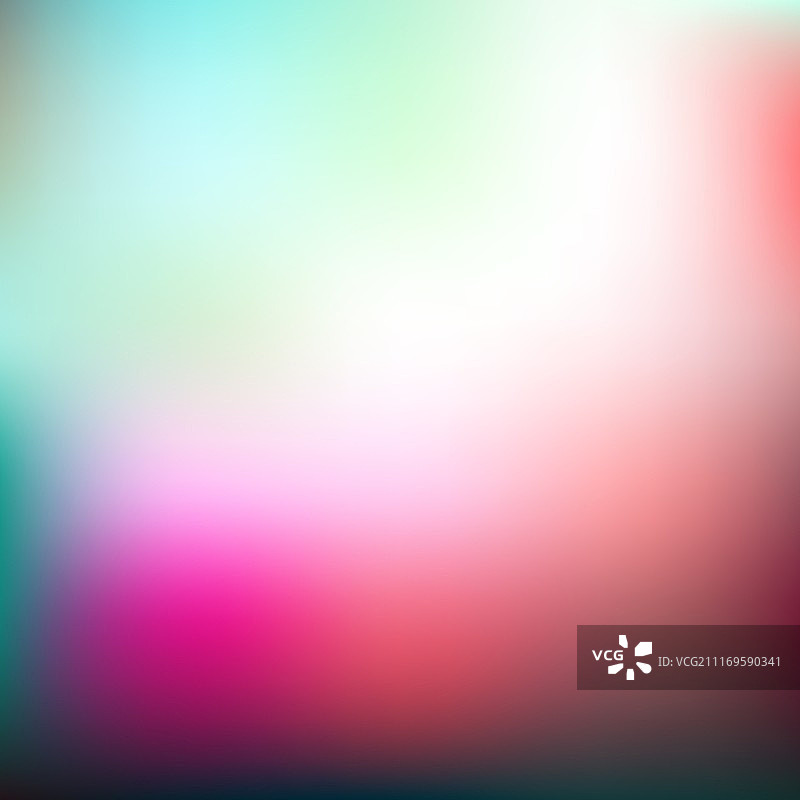 抽象模糊背景矢量图：日落图片素材