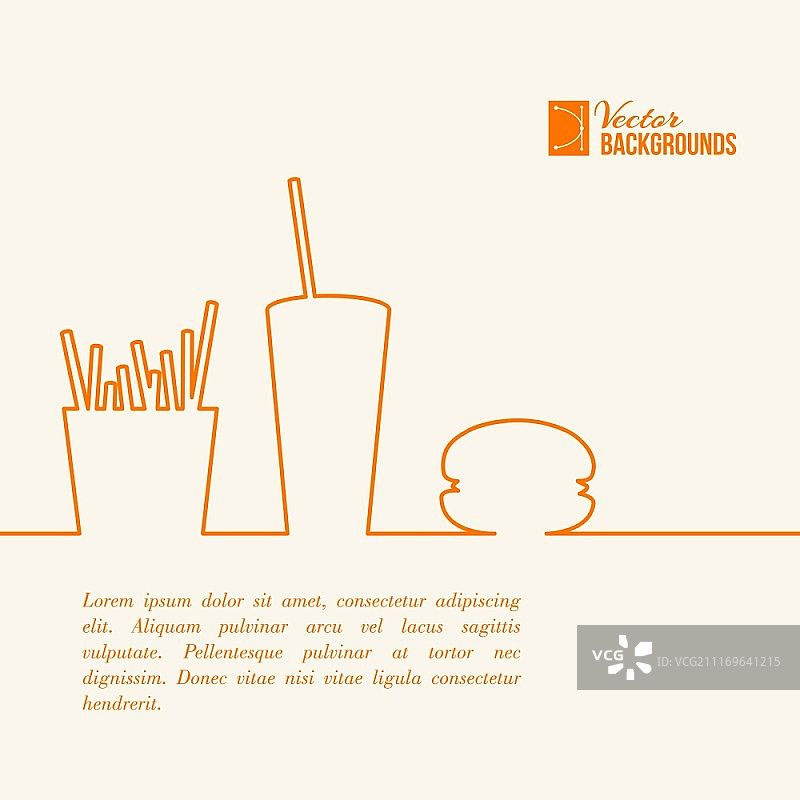 快餐设计矢量素材图片素材