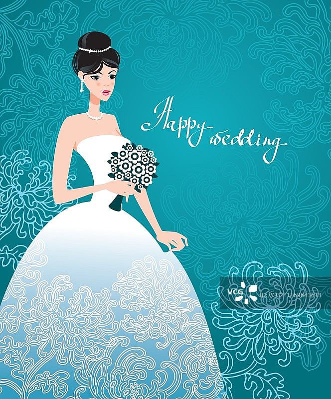 美丽的新娘图片素材