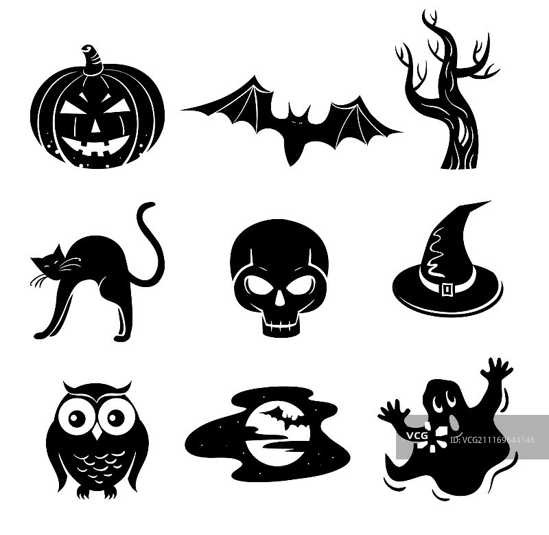 万圣节合集图片素材