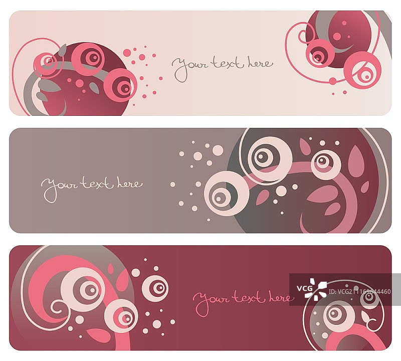 花卉banner合集图片素材