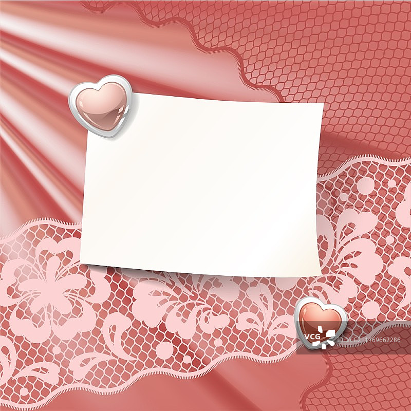 复古蕾丝花卉背景邀请卡图片素材