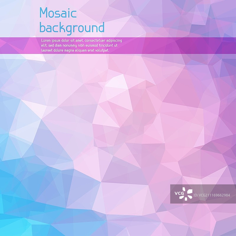 三角形马赛克抽象背景图片素材