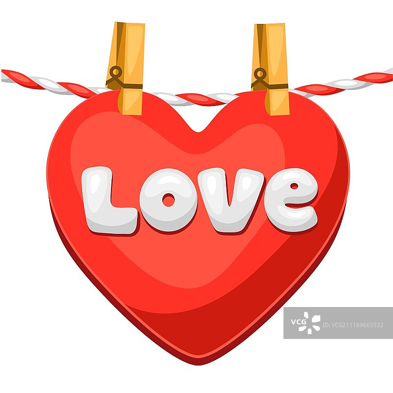 情人节爱心贺卡图片素材