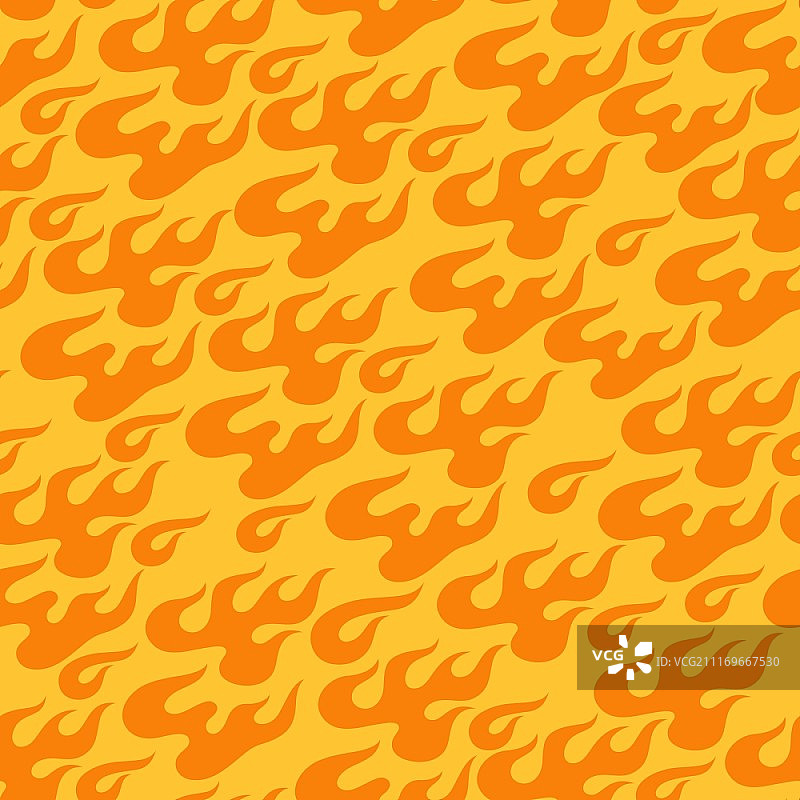 中国风火焰无缝图案图片素材