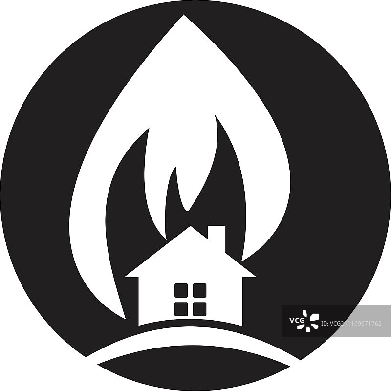 火灾警告图片素材