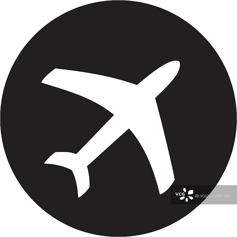 飞机符号图片素材