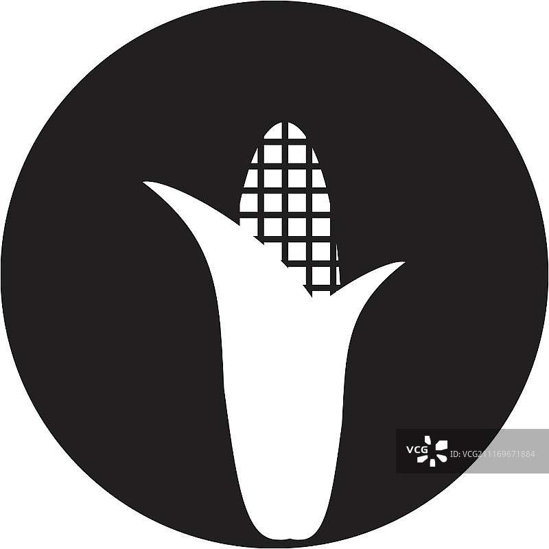 玉米图标图片素材