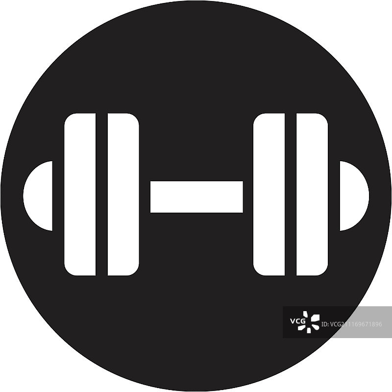 哑铃图标图片素材