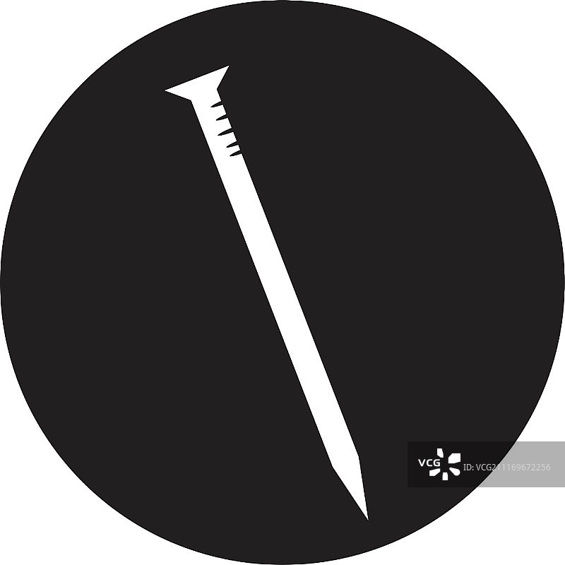 金属钉子图标图片素材