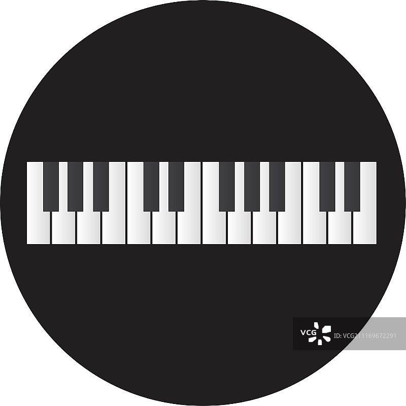钢琴图标图片素材