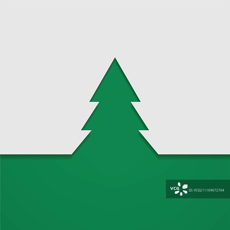 带冷杉树的圣诞节背景矢量素材图片素材