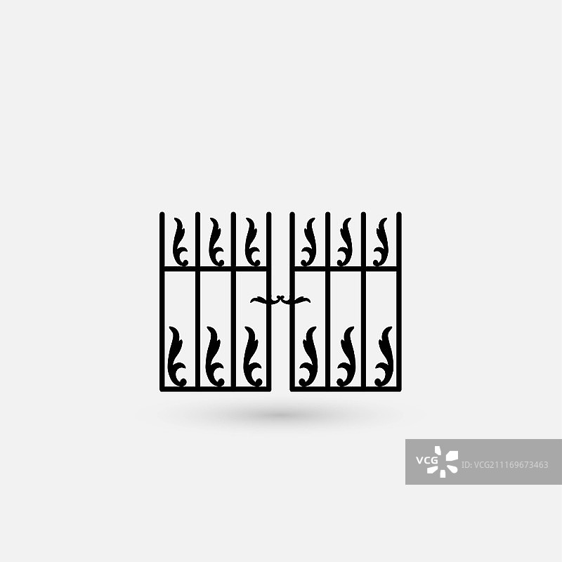 门的图标图片素材