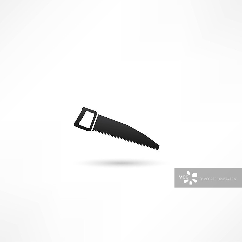 手锯矢量图标图片素材
