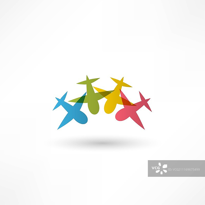 飞机符号图片素材