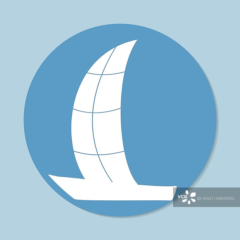 游艇图标图片素材